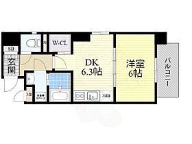 CAVANA梅田北  ｜ 大阪府大阪市北区豊崎５丁目3番8号（賃貸マンション1DK・12階・33.04㎡） その2