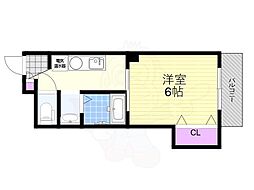 グロースハイツ天満2 4階/-