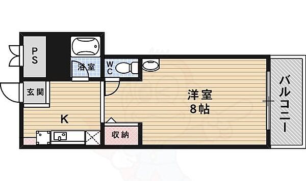 山仁サツキハイツ2 104｜大阪府池田市五月丘５丁目(賃貸マンション1K・1階・24.99㎡)の写真 その2