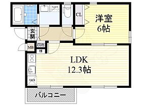 LISソフィア箕面半町  ｜ 大阪府箕面市半町４丁目2番37号（賃貸アパート1LDK・3階・40.44㎡） その2