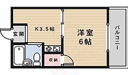 間取図画像 1DK