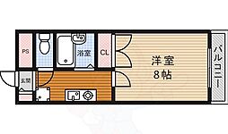 T'sclub壱番館 1Kの間取図画像
