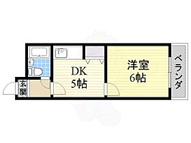 サンキューマンション  ｜ 大阪府大阪市此花区島屋２丁目4番10号（賃貸マンション1DK・4階・23.00㎡） その2