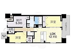 スプランディッド大阪NAMBA LINE 12階/-