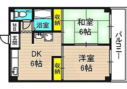 間取図画像 2DK