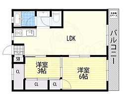 厚生年金住宅 3階