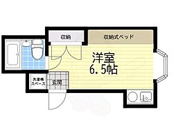 MTKビル ワンルームの間取図画像