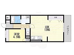 サントピア西九条 2階/-