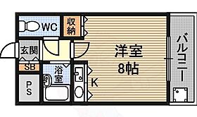 キューブ豊里  ｜ 大阪府大阪市東淀川区豊里２丁目6番21号（賃貸マンション1R・3階・20.20㎡） その2