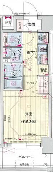 プレサンス淡路駅前 ｜大阪府大阪市東淀川区淡路４丁目(賃貸マンション1K・8階・22.33㎡)の写真 その2