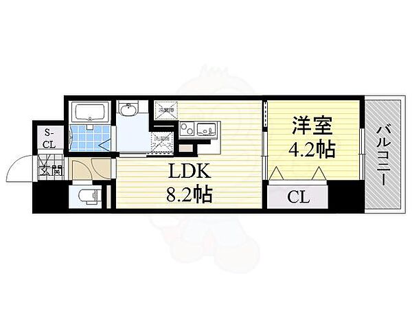 ザ・カーム ｜大阪府大阪市淀川区塚本２丁目(賃貸マンション1LDK・7階・33.94㎡)の写真 その2