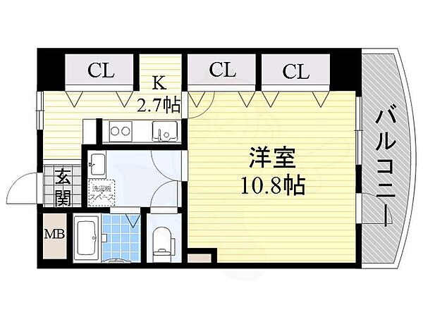 ドイマンション ｜大阪府大阪市淀川区西宮原１丁目(賃貸マンション1K・6階・36.26㎡)の写真 その2