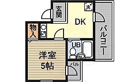 アメニティ新高一番館ニ番館  ｜ 大阪府大阪市淀川区新高２丁目4番25号（賃貸マンション1DK・5階・19.11㎡） その2