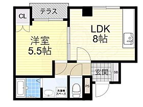 大阪府大阪市東淀川区豊里５丁目18番7号（賃貸マンション1LDK・1階・36.00㎡） その2