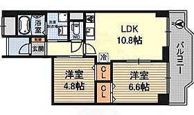 パークヒルズ新大阪オアシス  ｜ 大阪府大阪市淀川区西宮原１丁目4番23号（賃貸マンション2LDK・1階・56.00㎡） その2