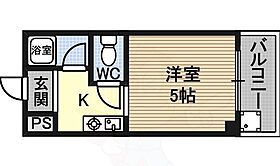 ロイヤル柴島  ｜ 大阪府大阪市東淀川区柴島２丁目19番12号（賃貸マンション1R・1階・14.64㎡） その2