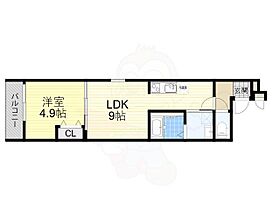 大阪府大阪市東淀川区豊里４丁目4番20号（賃貸アパート1LDK・2階・33.00㎡） その2