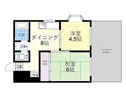 シャンボール淀川 2階