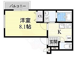 フジパレス西淡路1番館 3階/-