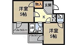 アメニティー新大阪4番館 2階/-