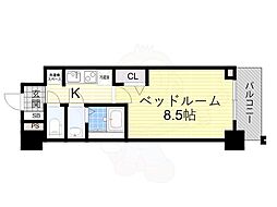 アドバンス大阪ルアナ 7階/-