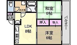 新大阪中央ハイツ 4階/-