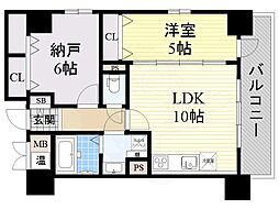 レビソール 1SLDKの間取図画像