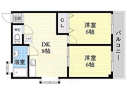 谷田十三マンション 4階/-