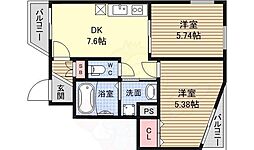 KTIレジデンス淡路 2階