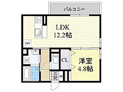 阪急京都本線 上新庄駅 徒歩5分 3階/-
