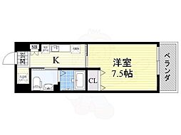 Do・Z 1Kの間取図画像