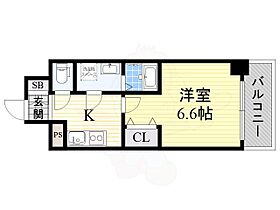 RaysProduct西住之江adamU  ｜ 大阪府大阪市住之江区西住之江１丁目9番18号（賃貸マンション1K・6階・23.12㎡） その2