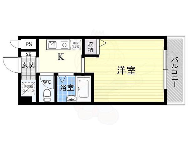 ビジタル丸山通5 ｜大阪府大阪市西成区天下茶屋２丁目(賃貸マンション1K・3階・20.00㎡)の写真 その2