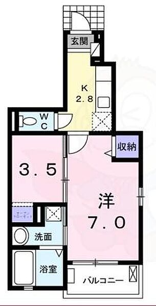 トリオ玉出 ｜大阪府大阪市西成区玉出中２丁目(賃貸アパート1SK・1階・31.65㎡)の写真 その2