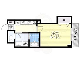 みおつくし岸里2  ｜ 大阪府大阪市西成区千本南１丁目1番2号（賃貸マンション1K・5階・22.10㎡） その2