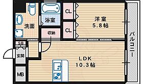 Azalea住吉  ｜ 大阪府大阪市住吉区苅田５丁目6番27号（賃貸マンション1LDK・2階・40.04㎡） その2