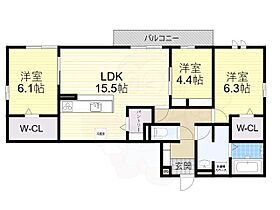 スペチアーレ墨江  ｜ 大阪府大阪市住吉区墨江３丁目1番3号（賃貸アパート3LDK・2階・79.12㎡） その2