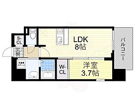 Luxe住吉公園  ｜ 大阪府大阪市住之江区浜口西２丁目1番5号（賃貸マンション1LDK・11階・30.26㎡） その2