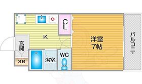 メゾン・ヴィラージュ  ｜ 大阪府大阪市西成区聖天下１丁目7番4号（賃貸マンション1K・2階・21.00㎡） その2