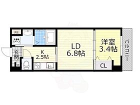 ベルヴェーレ住之江公園  ｜ 大阪府大阪市住之江区南加賀屋４丁目5番20号（賃貸マンション1LDK・6階・31.20㎡） その2