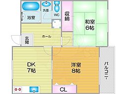 シダーコート 1階/-