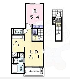 グラン ソレイユ 2階/-