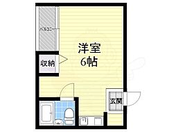 キューブ西加賀屋 4階/-