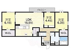 スペチアーレ墨江 2階/-