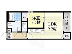 CRASTINE遠里小野 1階/-