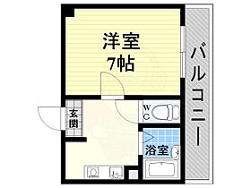 プラウデスト  ｜ 兵庫県尼崎市元浜町３丁目（賃貸マンション1K・4階・23.00㎡） その2