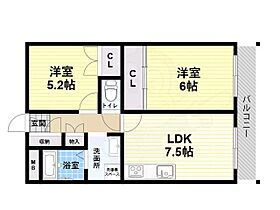 グレート・フューチャーパート2  ｜ 兵庫県尼崎市稲葉元町２丁目（賃貸マンション2LDK・3階・45.90㎡） その2