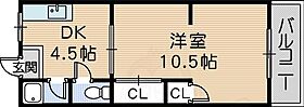 松岡第2ビル  ｜ 兵庫県尼崎市西長洲町２丁目（賃貸マンション1DK・3階・30.00㎡） その2