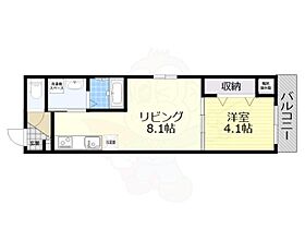 ラ・セーヌ武庫川  ｜ 兵庫県尼崎市武庫川町４丁目（賃貸アパート1LDK・1階・30.45㎡） その2