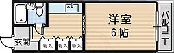 森野ハイツ 1Kの間取図画像